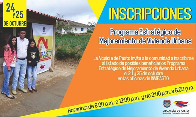 Programa estratégico mejoramiento de vivienda urbana