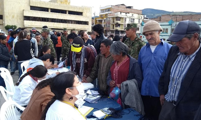 Otorgar beneficios para habitantes de calle