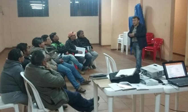 Jornada formativa organizaciones comunales