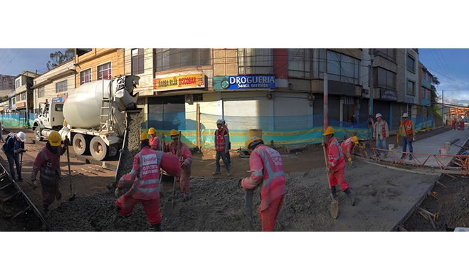 Continuan obras