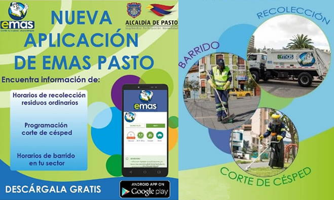 Emas Pasto lanzó aplicación móvil