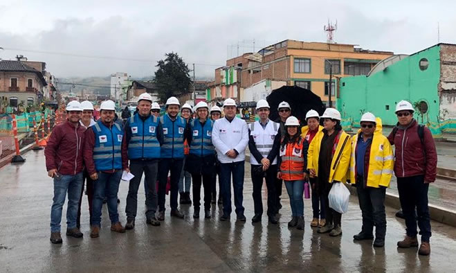 Avanzan obras en el municipio de Pasto