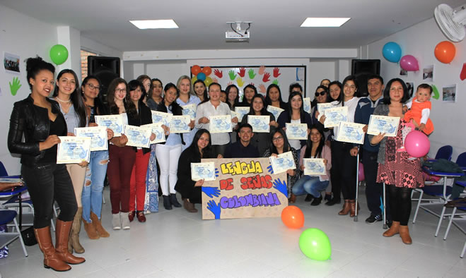 Curso lenguaje de señas