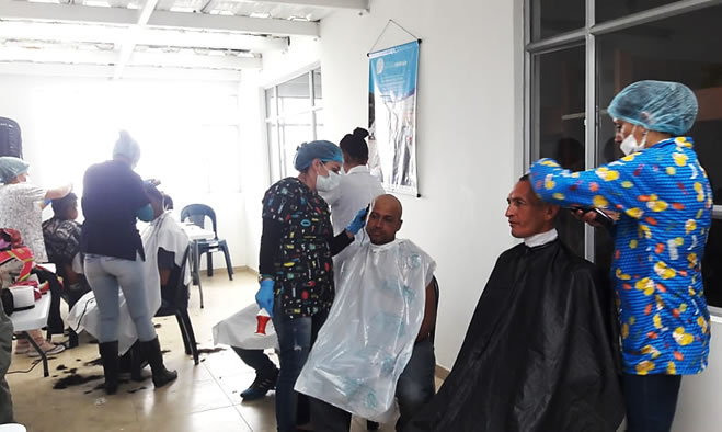 Jornada en Centro de Acogida