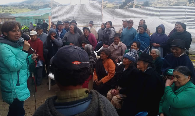 Jornada de salud en el corregimiento de Santa Bárbara