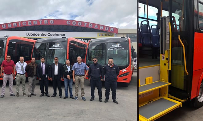 Nuevos buses para Sistema Estratégico de Transporte Público