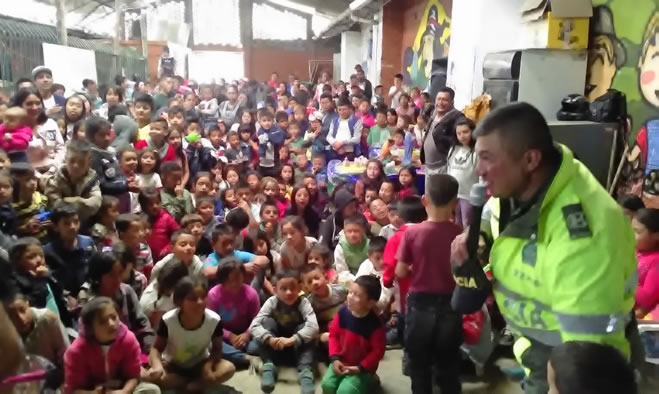 Celebración de la tradicional novena de aguinaldos