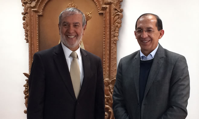 Alcalde de Pasto y rector Universiad de Nariño seguirán trabajan por el bienestar de la comunidad