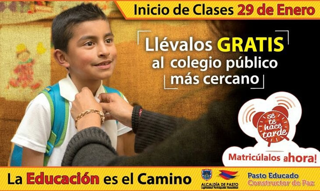 Matrucúlalos ahora la educación es el camino