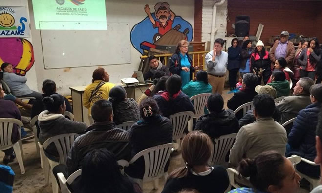 Socialización del proyecto de Reconstrucción de Plaza de Mercado El Potrerillo