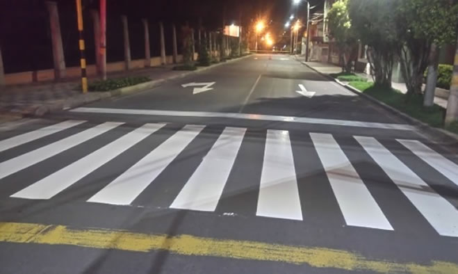 Señalización y demarcación en barrios de Pasto