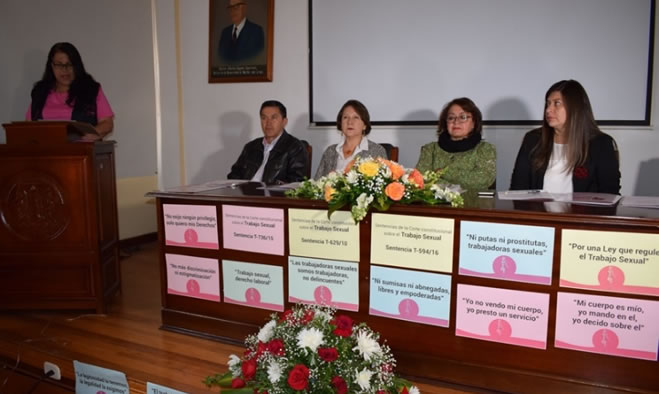 Proceso de reconversión laboral con trabajadoras sexuales