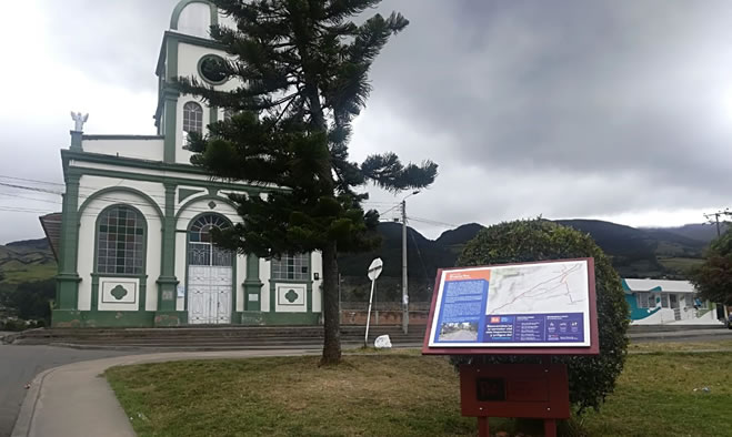 Señalización ruta del Qhapaq Ñan
