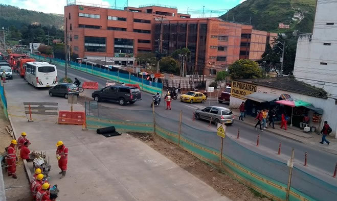Avanza proyecto calle 18 entre antigua Glorieta las Banderas y Universidad de Nariño