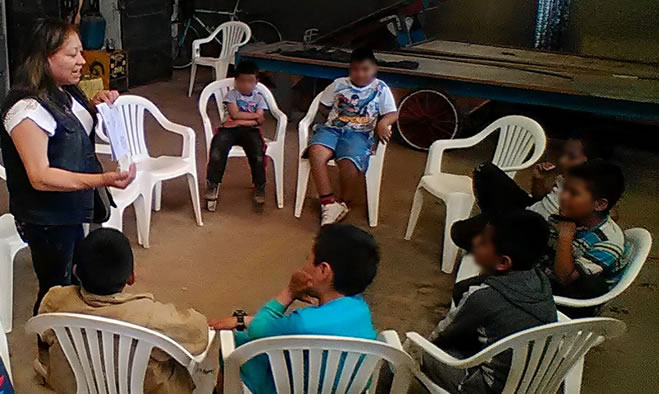 Comedor infantil mercado El Potrerillo
