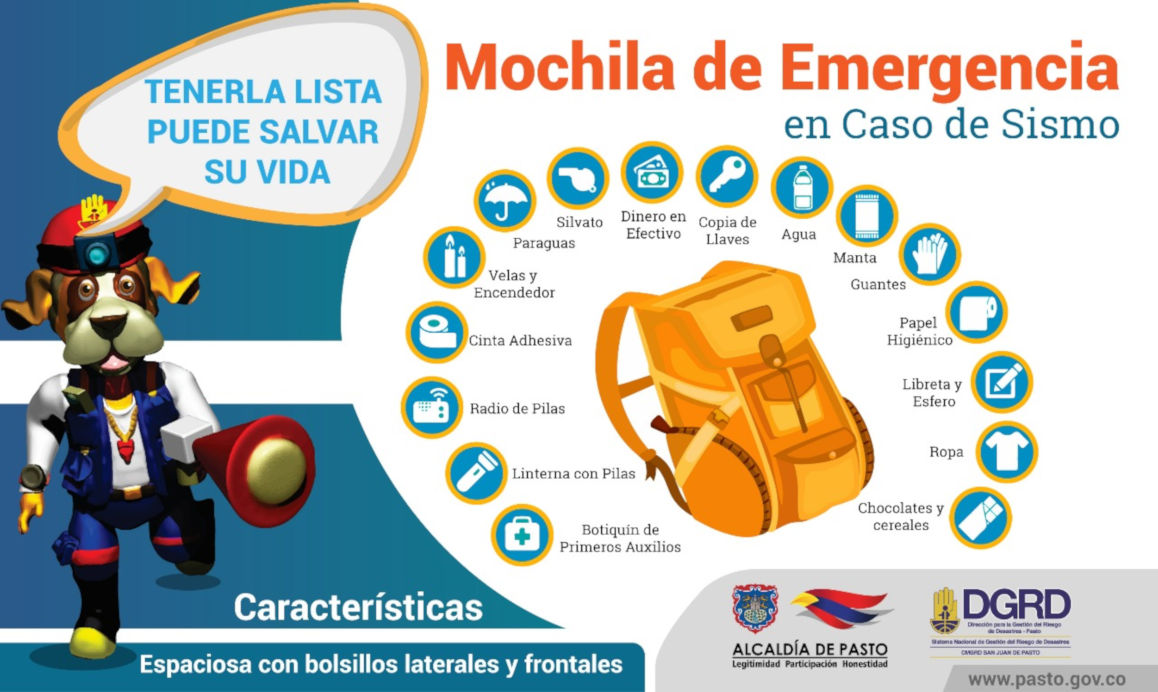 Mochila de emergencias