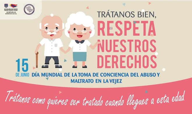 Prevenir maltrato Adulto Mayor