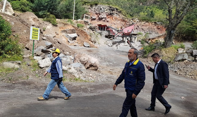 Rrecorrido por las zonas rurales afectadas por el sismo