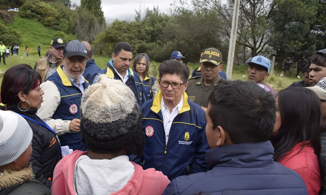 Director UNGRD ratificó apoyo del Gobierno Nacional