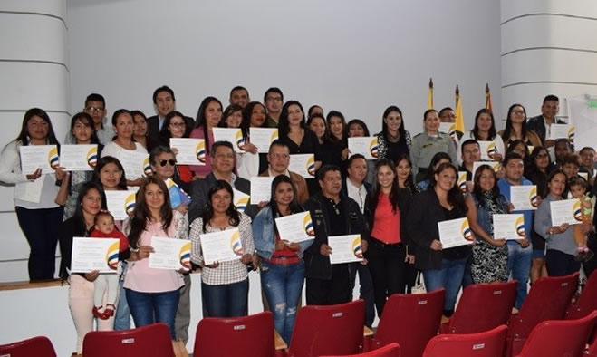 55 personas certificadas en curso de inglés para el turismo