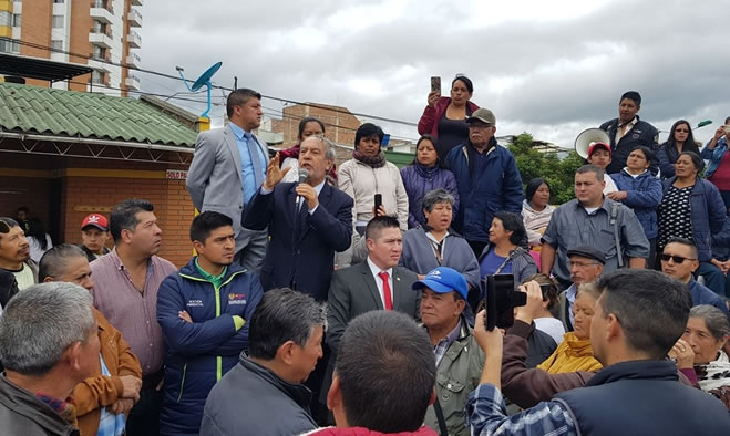 Alcalde de Pasto compromiso protección ambiental del corredor oriental