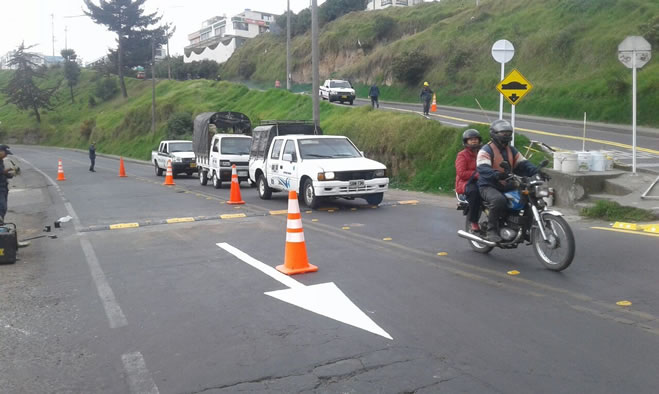 Labores de señalización e instalación de dispositivos de seguridad