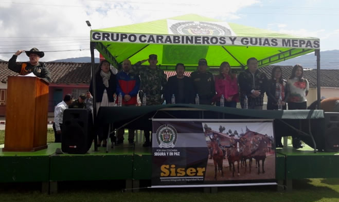  lanzamiento “Sistema Integrado de Seguridad Rural”