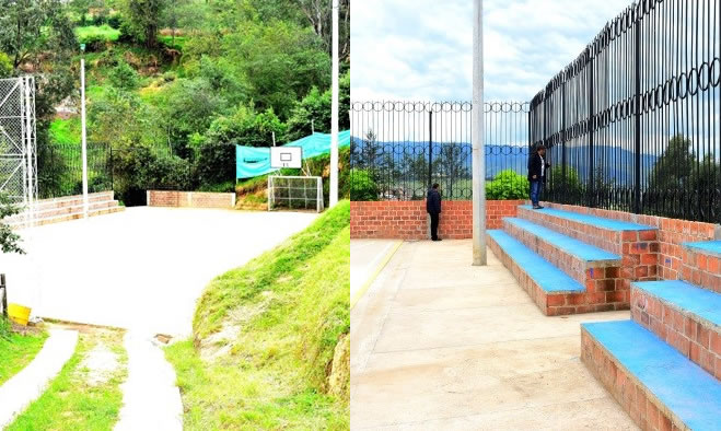 La vereda Buesaquillo Alto tiene nuevo polideportivo - Proyecto cabildos