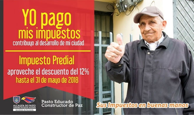 Descuento pago predial