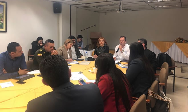 Mesa de seguridad para viviendas de interés prioritario