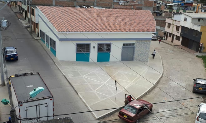 Salón cultural barrio El Progreso una excelente obra para resaltar