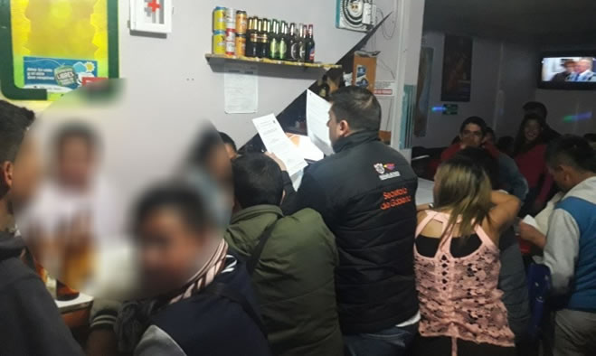 Operativo de alto impacto realizado el fin de semana