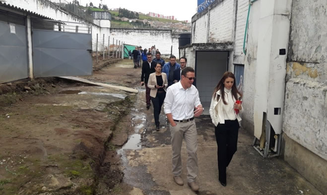 Visita al centro carcelario de Pasto