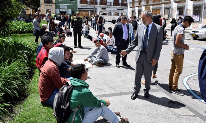 Alcalde de Pasto reiteró su apoyo en defensa de la universidad pública