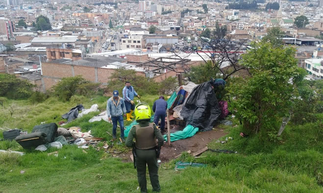 Intervencion loma del Centenario
