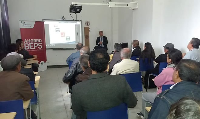 Gestores culturales al programa de Beneficios Económicos Periódicos