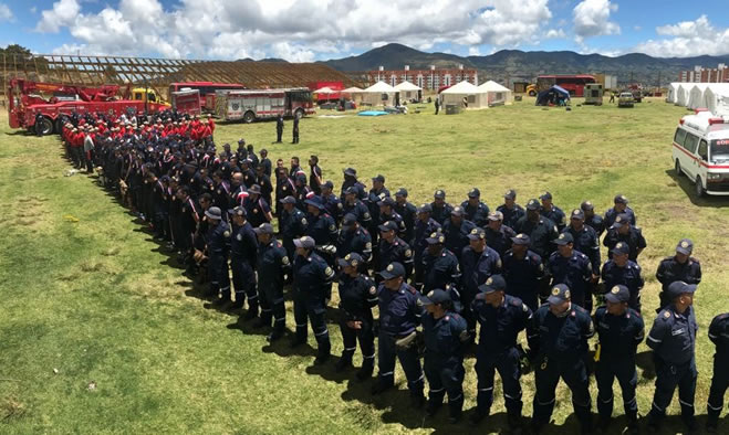 Con éxito cierra Tercer Simulacro de Búsqueda y Rescate en Pasto