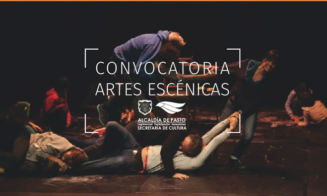 Convocatoria artes escénicas