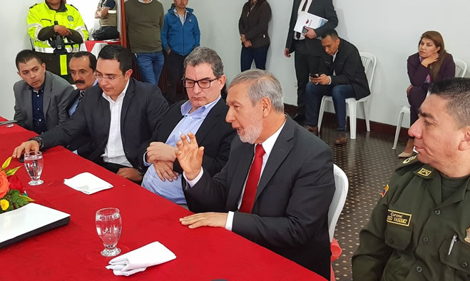 Presidente de la ANI se comprometió a revisar propuesta de acceso vial