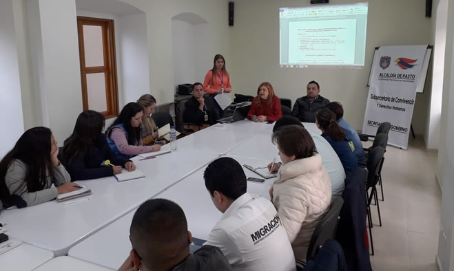  Estrategias frente a población migrante venezolana