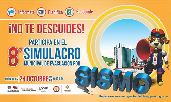 Octavo Simulacro de Evacuación por Sismo