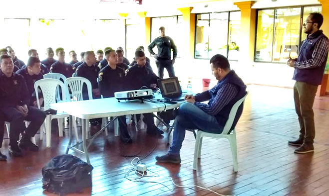 Policía Metropolitana se capacitó sobre temáticas ambientales