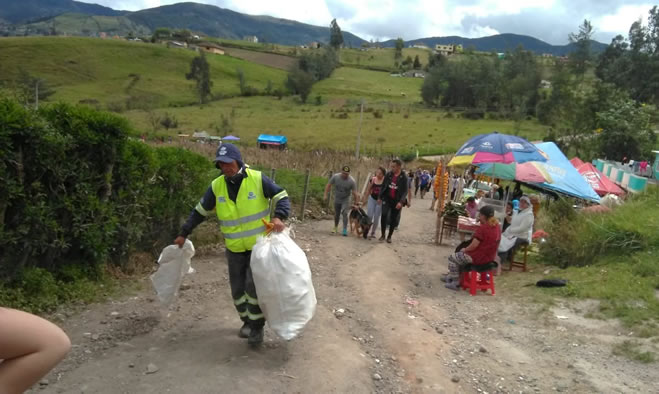 Emas Pasto atendió a través del servicio de aseo en Semana Santa