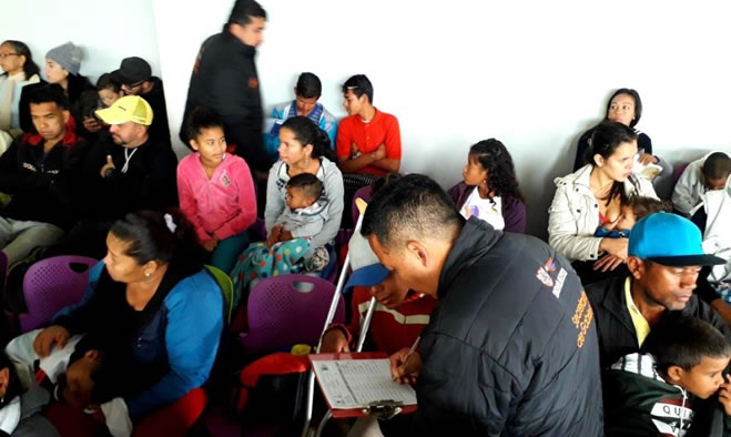 Jornada de atención integral a población migrante venezolana