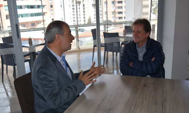 Alcalde de Pasto se reunió con director de UNGRD