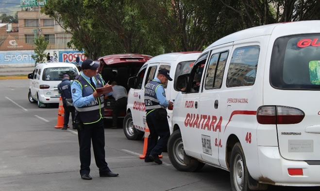 ecretaría de Tránsito puso en marcha plan de contingencia Semana Santa