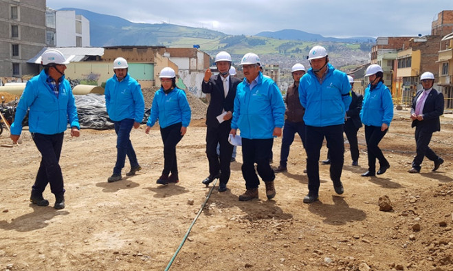 Visita obras Carrera 27 - Pasto 2019