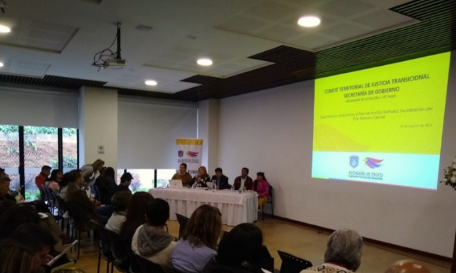Plan retorno víctimas del conflicto - Pasto 2019
