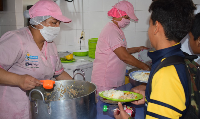 Licitación almentación escolar