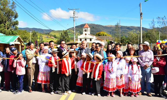 Inauguración vía San Fernando - Cabrera